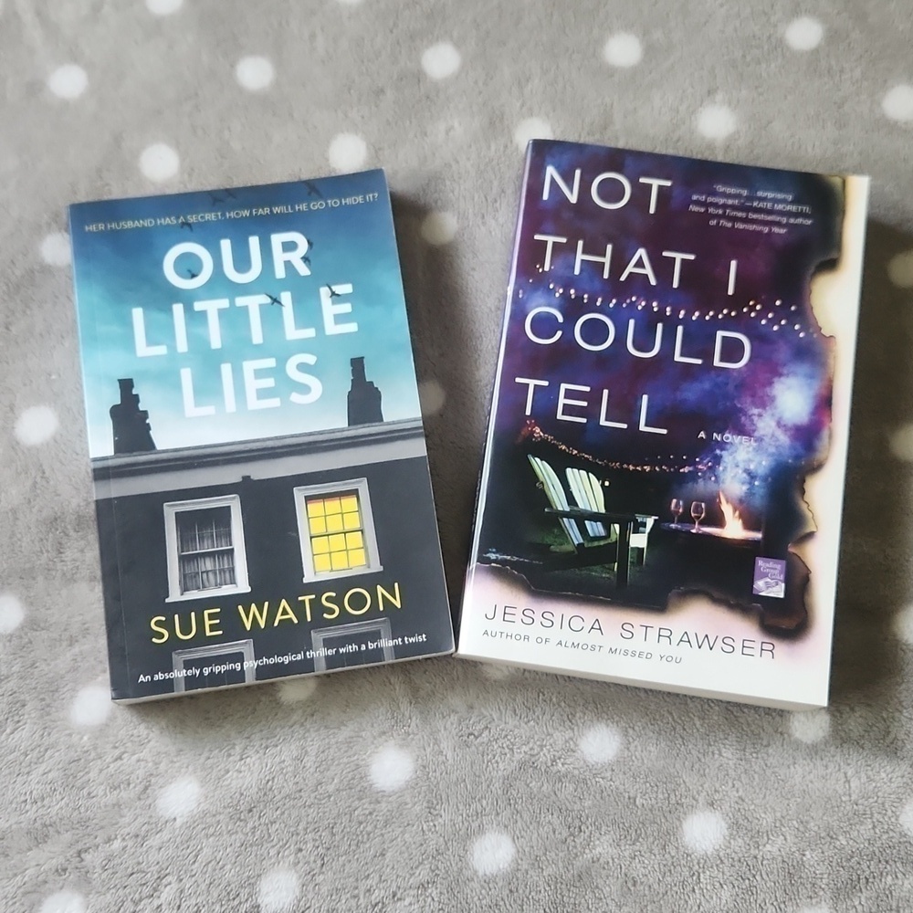 Two Indigo Thriller Books - Not That I Could Tell &  Our Little Lies